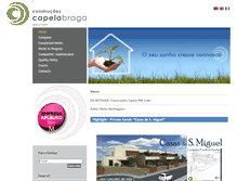 Tablet Screenshot of capelabraga.com.pt